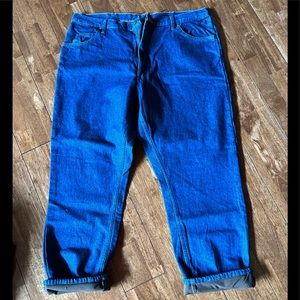 Wrangler Work pants Cargo Jeans 42x30, lined for cold weather